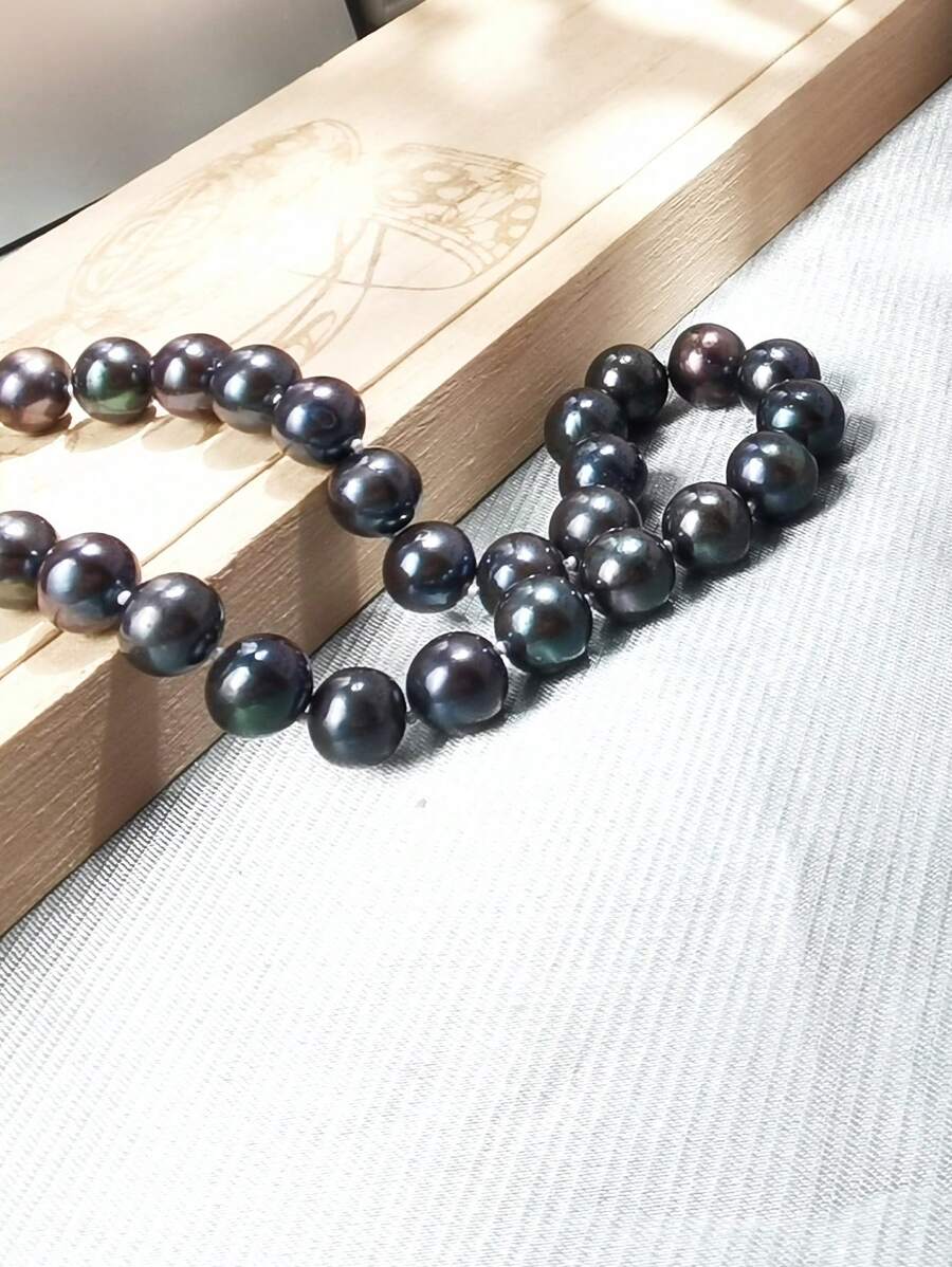 Tipo di stile:collana di perle coltivate