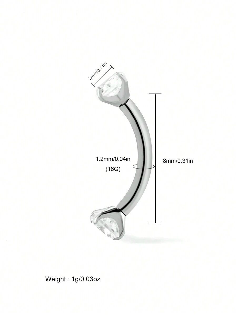 Tipo di stile:16G piercing al sopracciglio