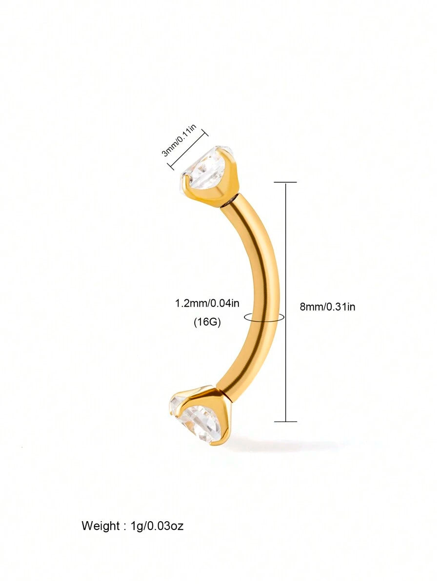 Tipo di stile:16G piercing al sopracciglio