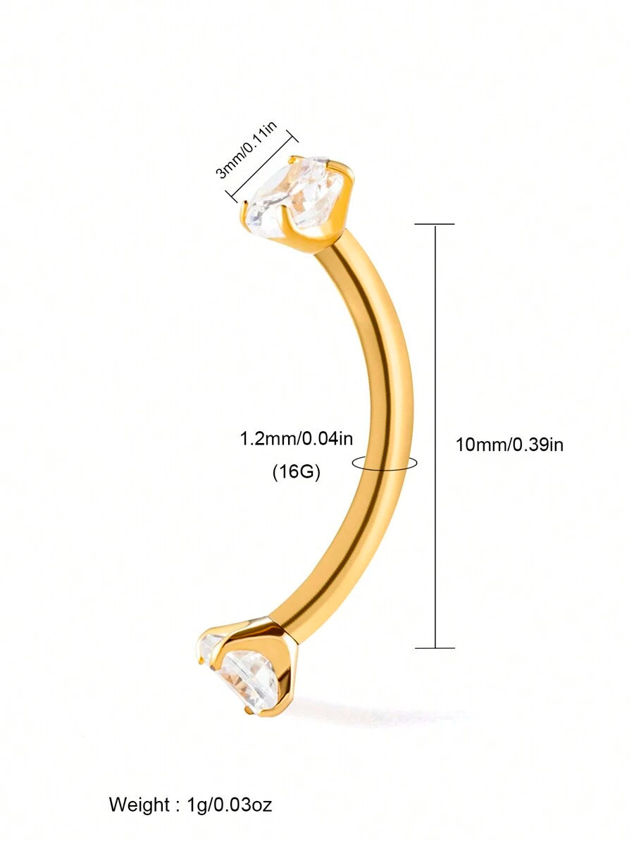 Tipo di stile:16G piercing al sopracciglio