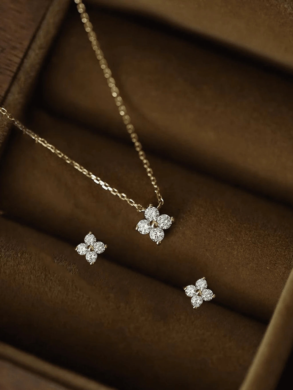 Tipo di stile:set di orecchini per collana