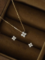 Tipo di stile:set di orecchini per collana