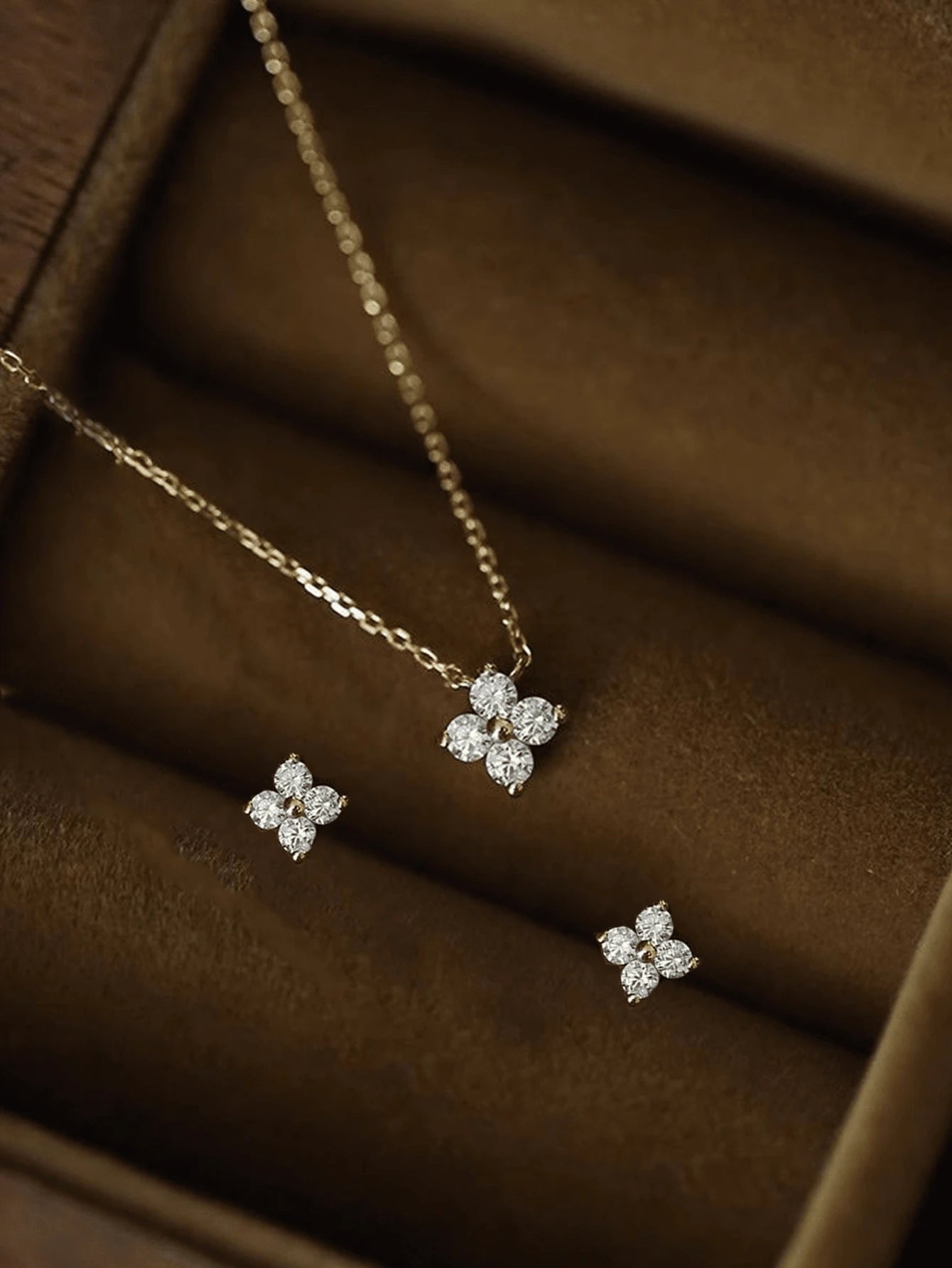 Tipo di stile:set di orecchini per collana