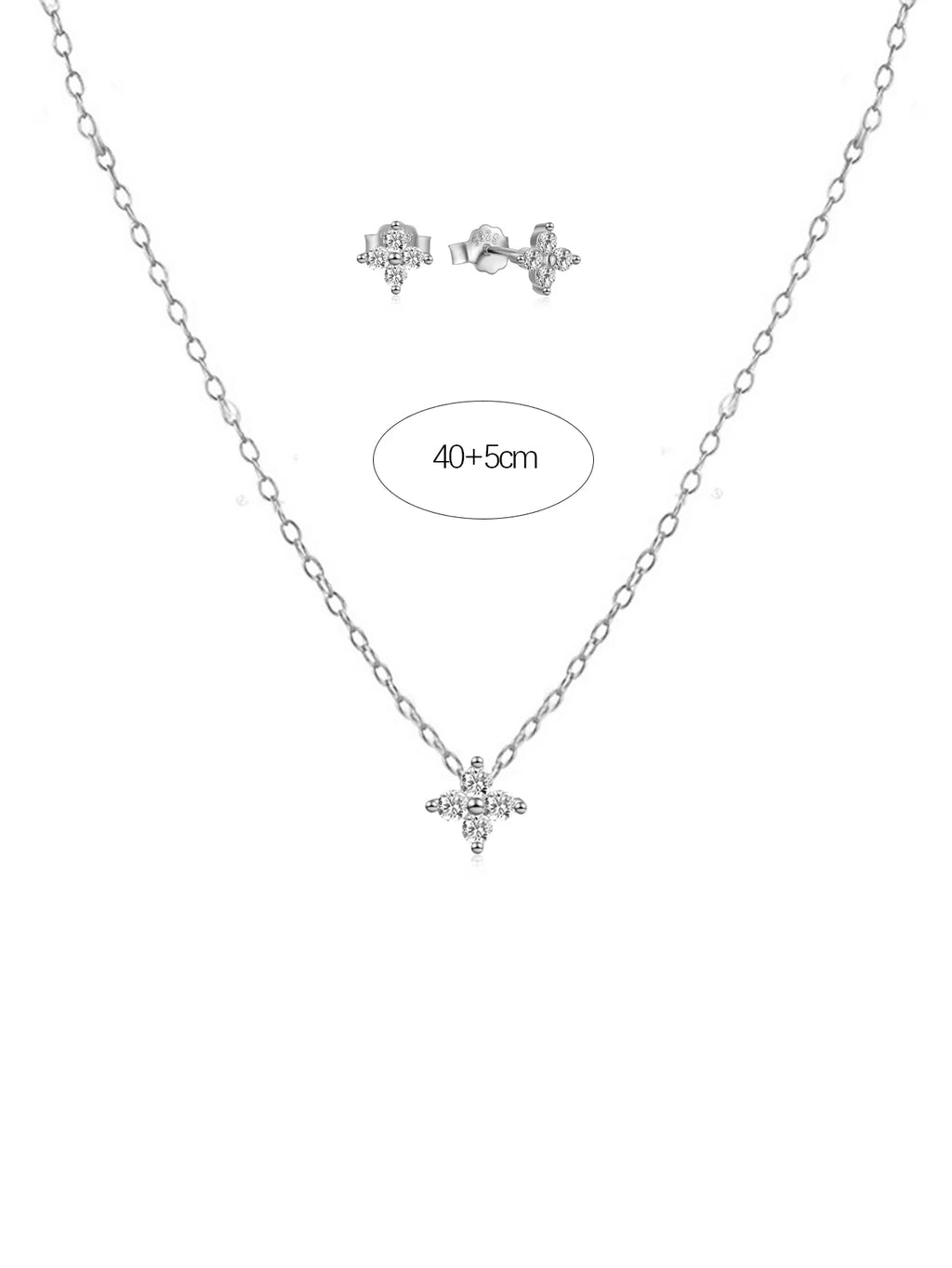 Tipo di stile:set di orecchini per collana