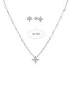 Tipo di stile:set di orecchini per collana