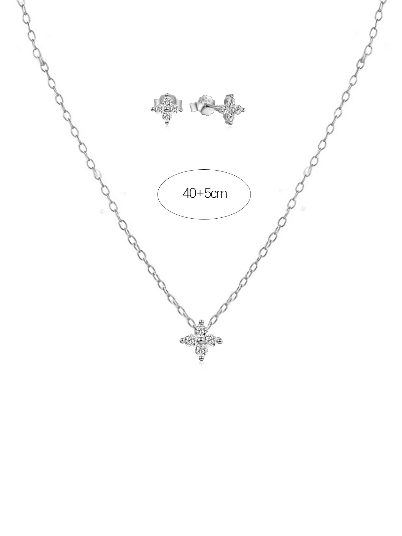 Tipo di stile:set di orecchini per collana