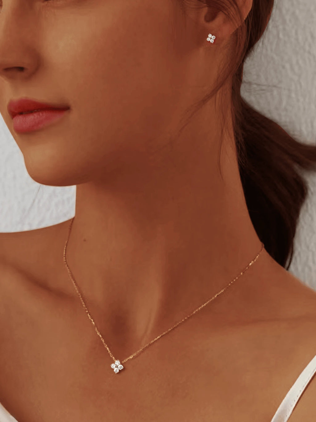 Tipo di stile:set di orecchini per collana