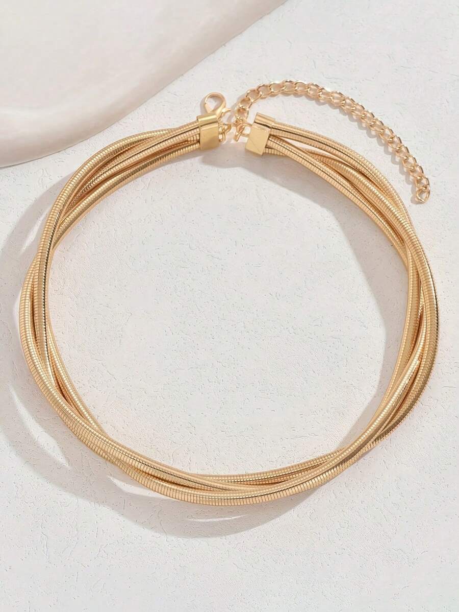 Tipo di stile:Catena di osso di serpente avvolta