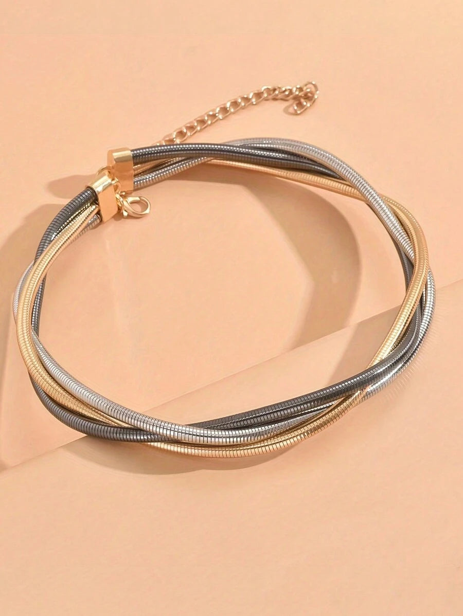 Tipo di stile:Catena di osso di serpente avvolta