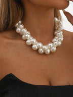 Tipo di stile:collana di perle