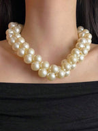 Tipo di stile:collana di perle