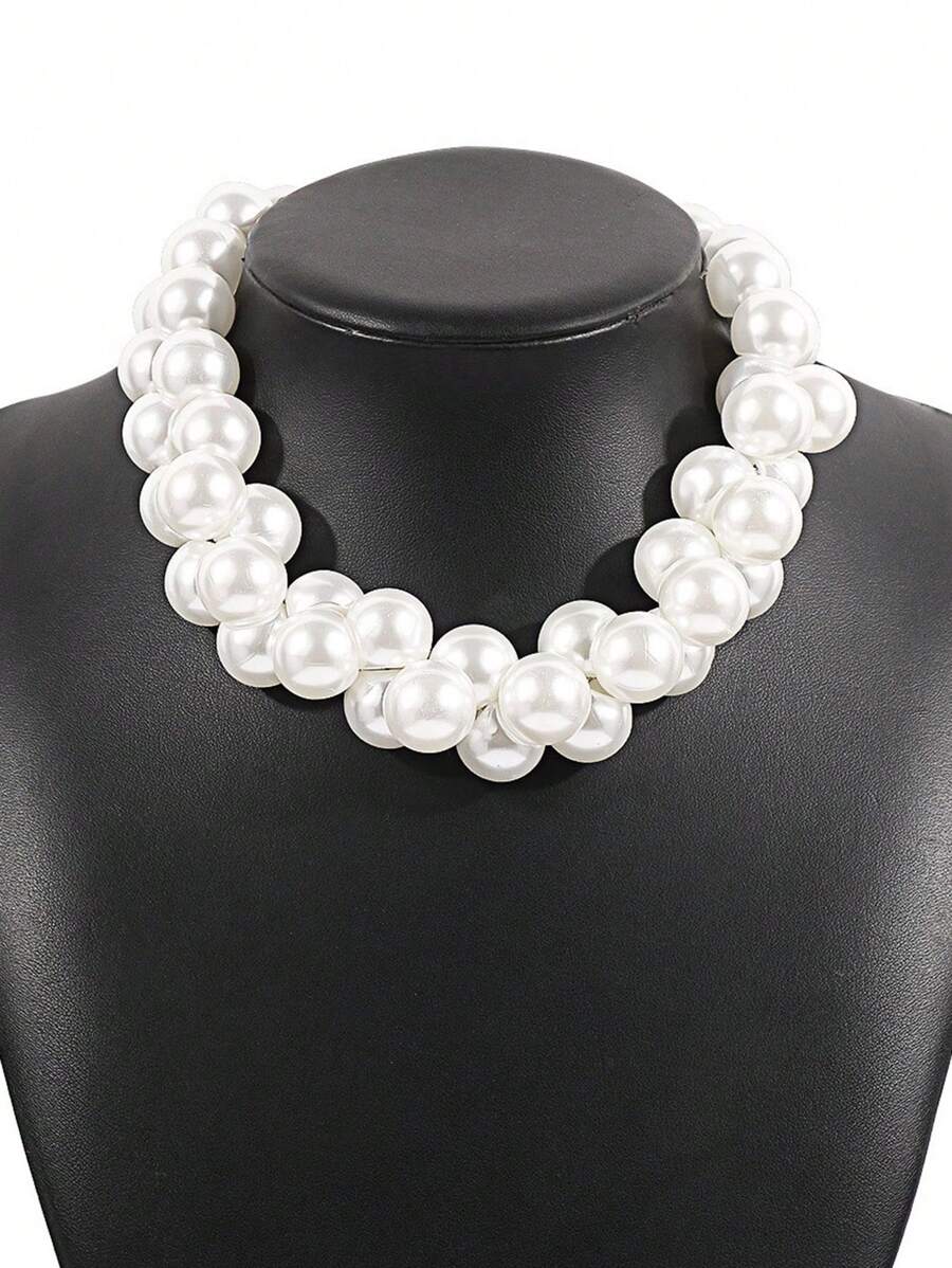 Tipo di stile:collana di perle