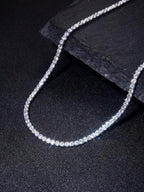 Tipo di stile:Collana tennis a quattro punte con diamanti 1