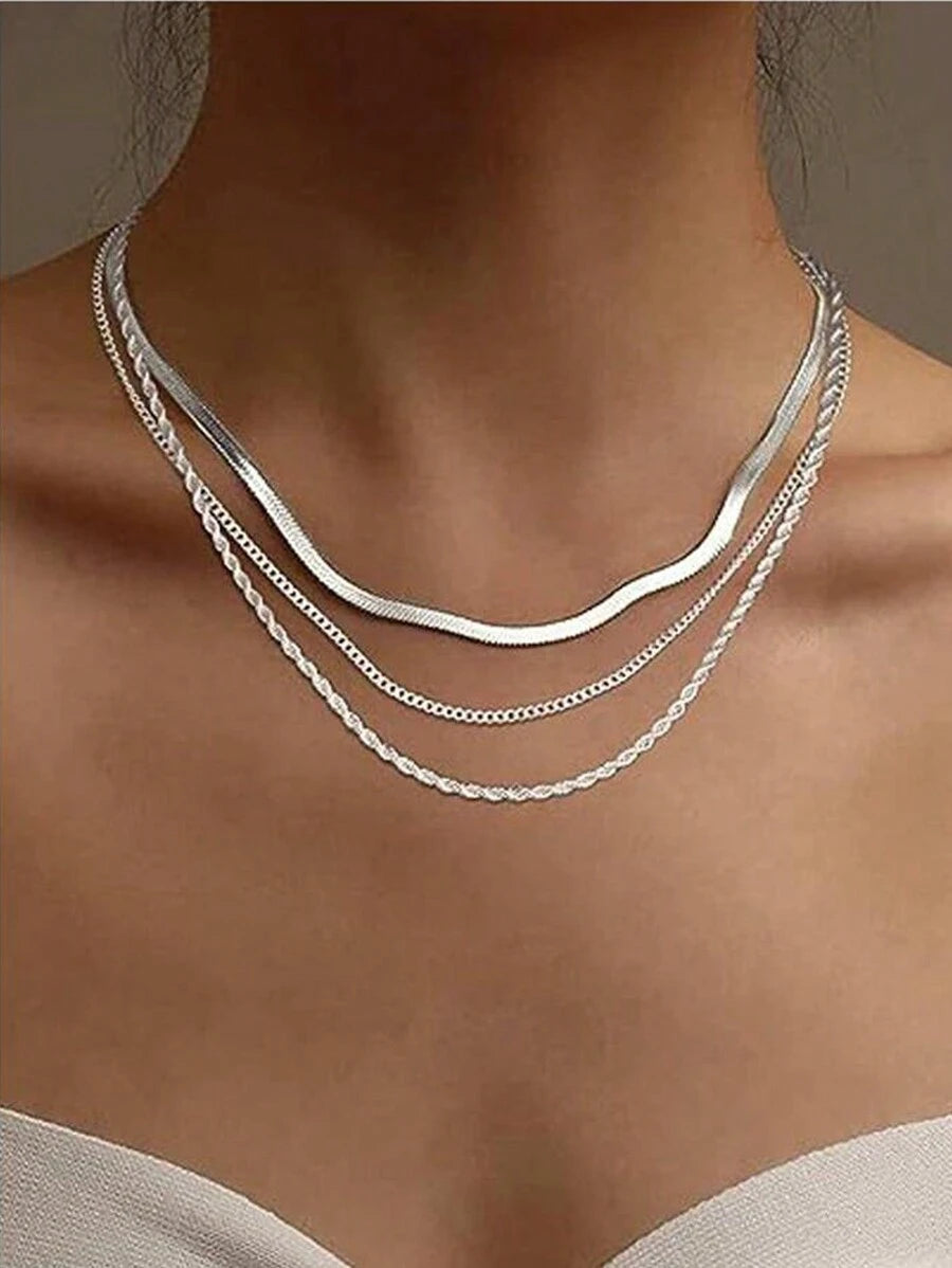 Tipo di stile:collana in acciaio inossidabile