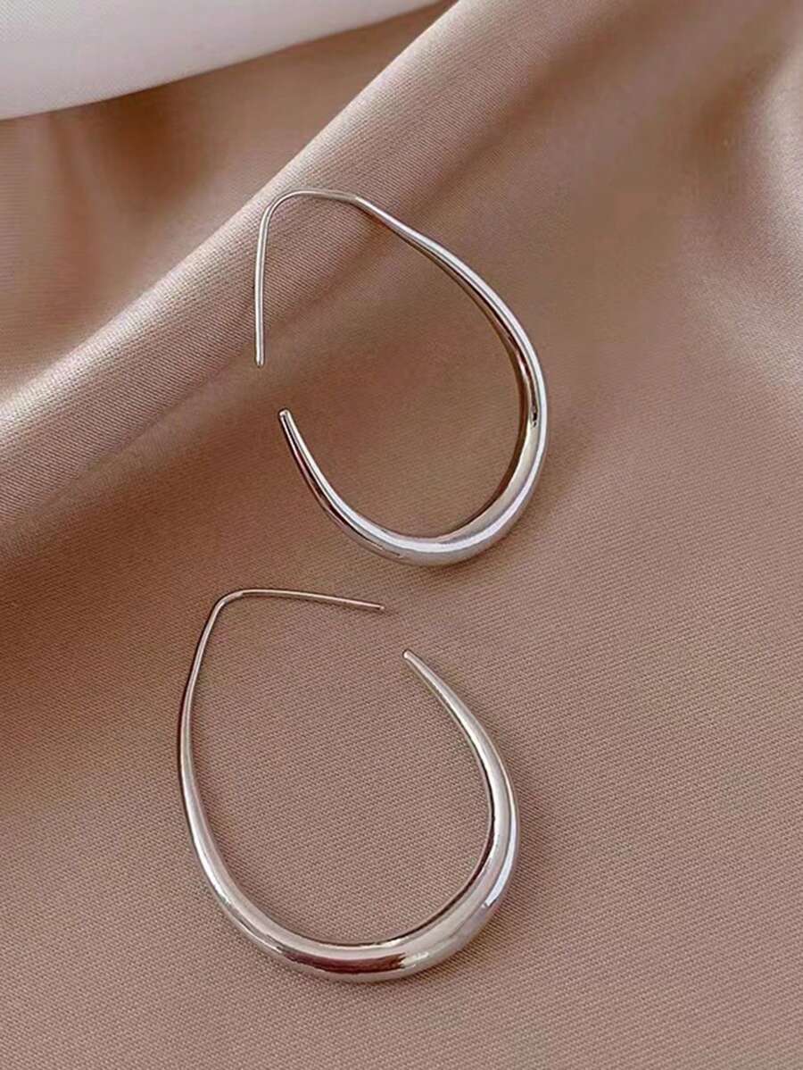 Tipo di stile:gocce d'acqua argentate