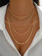 Tipo di stile:Catena da 5 pezzi/set
