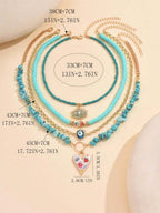 Tipo di stile:blu turchese+argilla polimerica