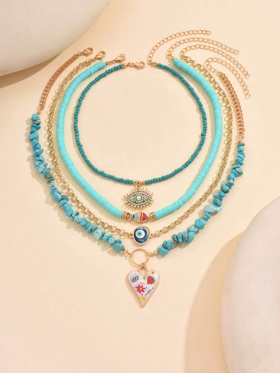 Tipo di stile:blu turchese+argilla polimerica