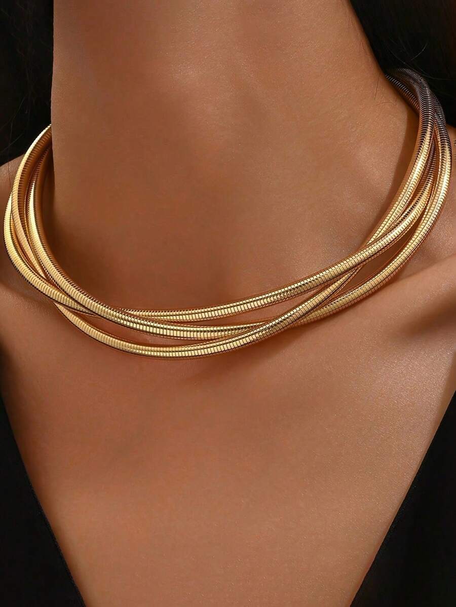 Tipo di stile:Catena di osso di serpente avvolta