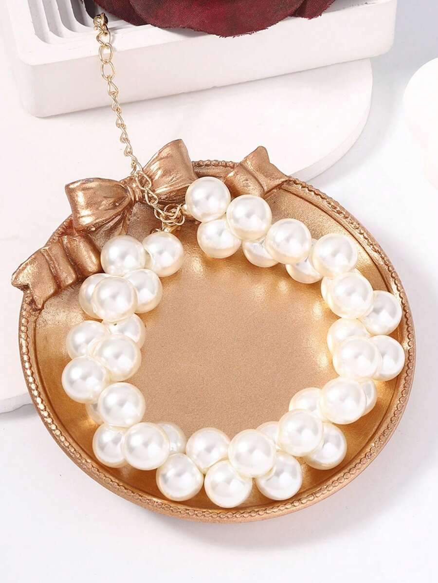 Tipo di stile:collana di perle