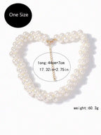 Tipo di stile:collana di perle