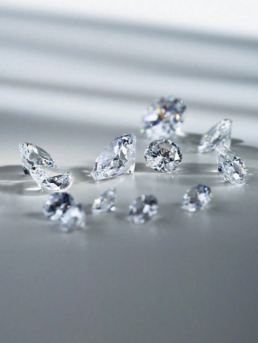 Tipo di stile:Taglio rotondo 4ct 10mm