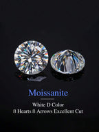 Tipo di stile:Taglio rotondo 4ct 10mm