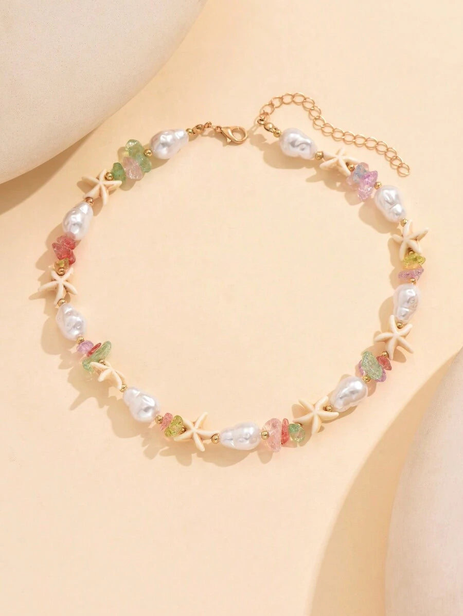 Tipo di stile:Stella marina + ghiaia colorata