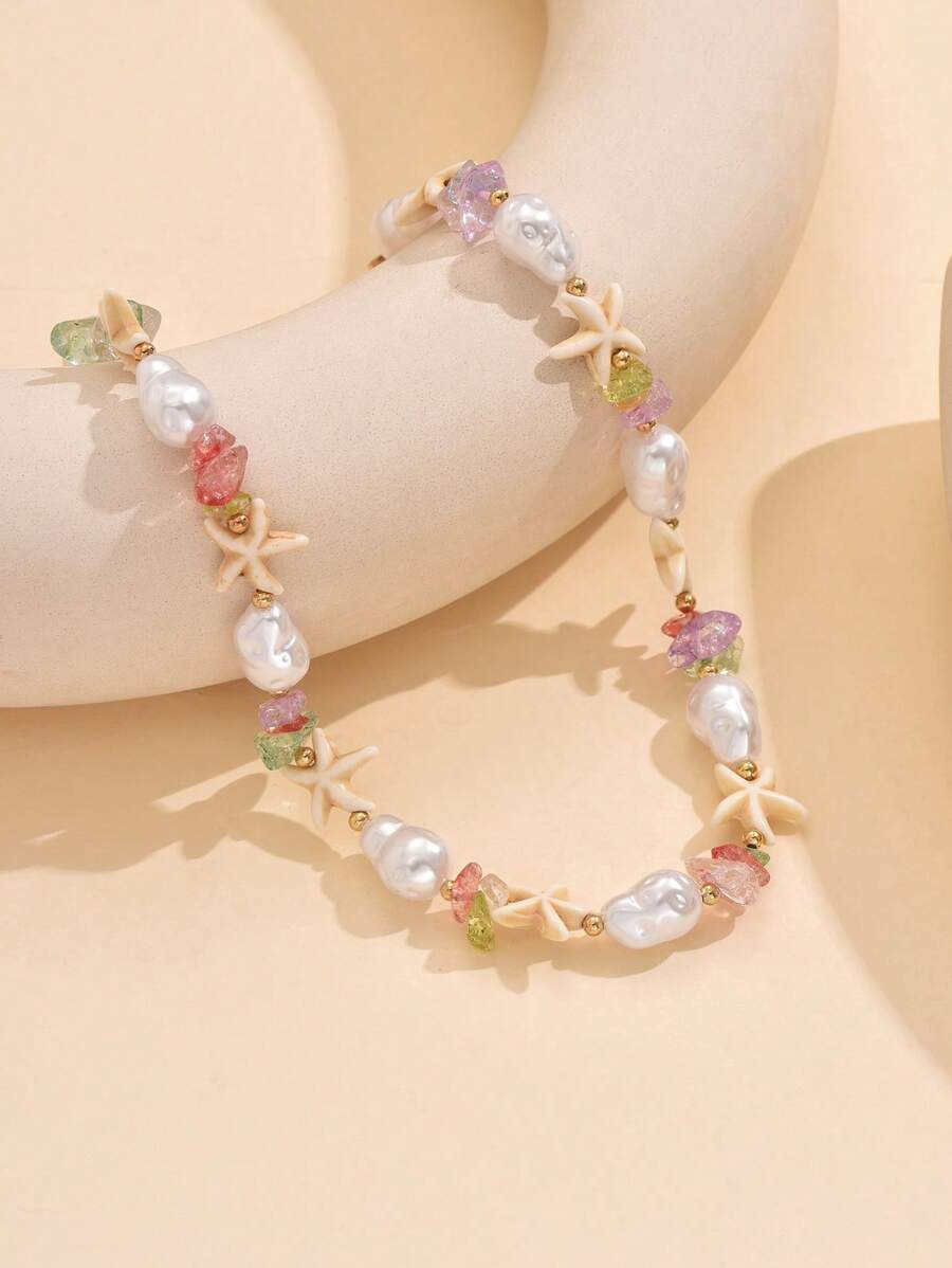 Tipo di stile:Stella marina + ghiaia colorata