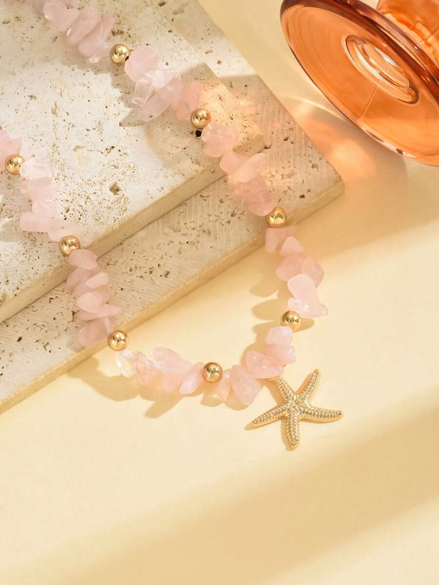 Tipo di stile:Stella marina+ghiaia rosa