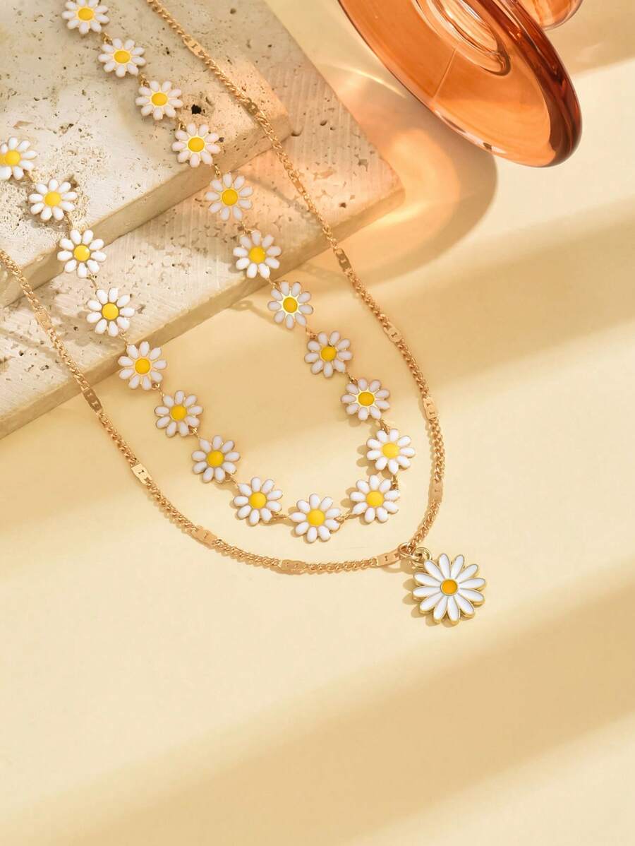 Tipo di stile:grandi fiori di margherita