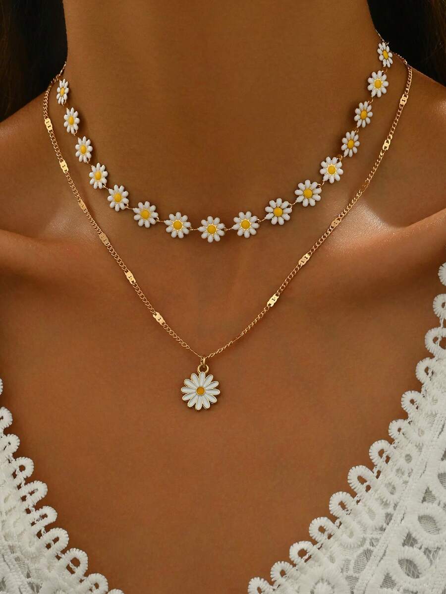 Tipo di stile:grandi fiori di margherita