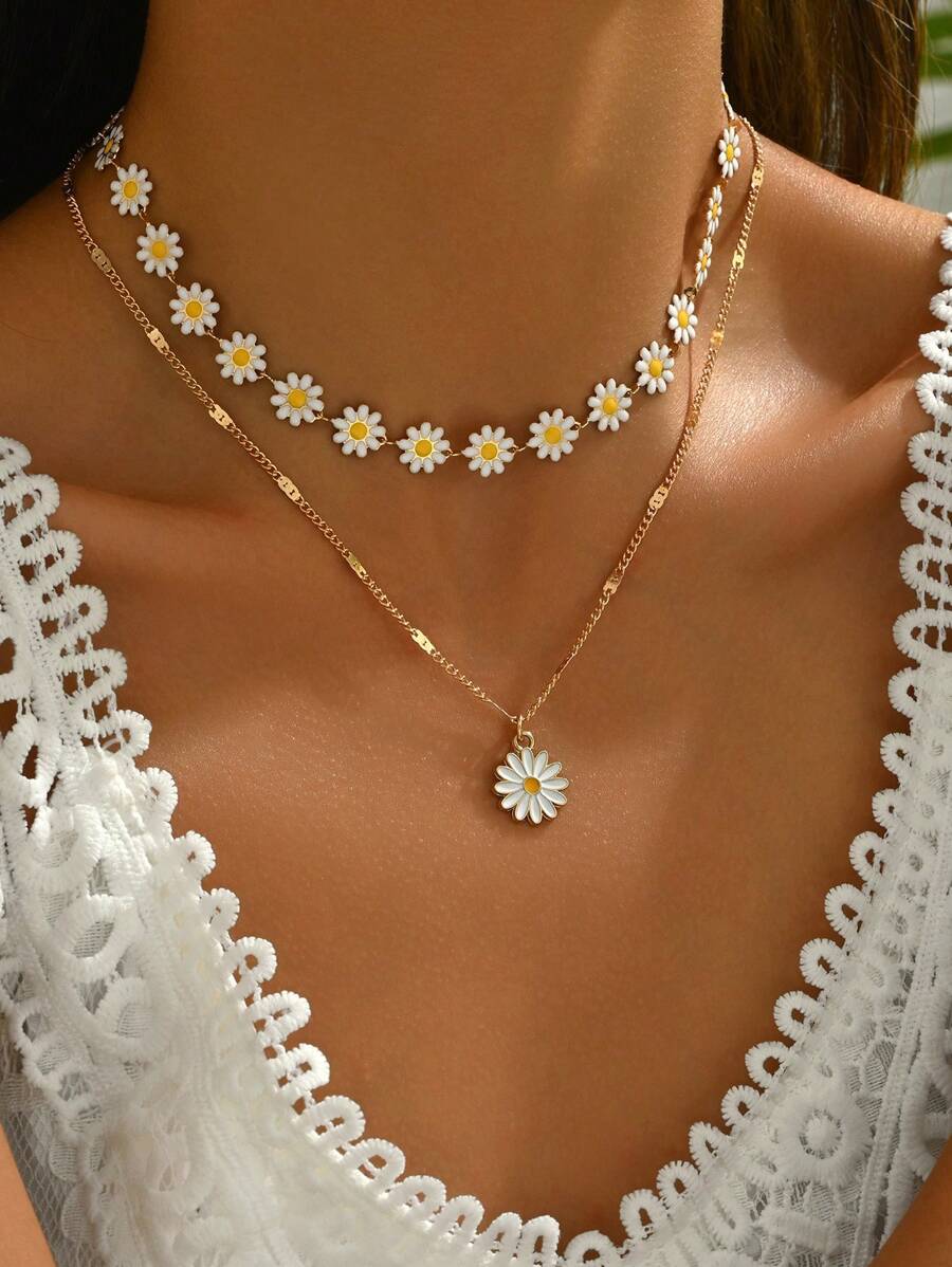 Tipo di stile:grandi fiori di margherita