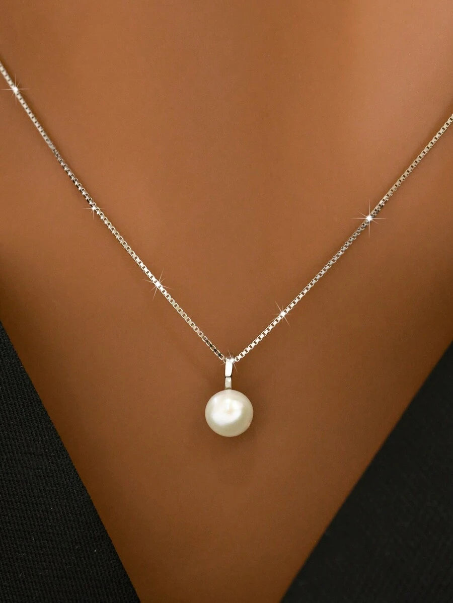 Tipo di stile:collana di perle d'acqua dolce