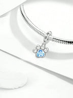 Tipo di stile:Simpatiche impronte di animali domestici, blu