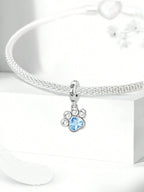 Tipo di stile:Simpatiche impronte di animali domestici, blu