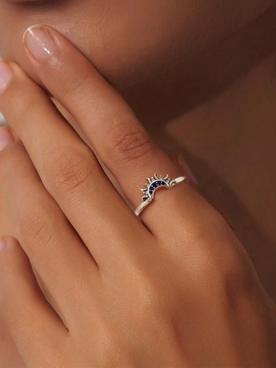Tipo di stile:anello della luna