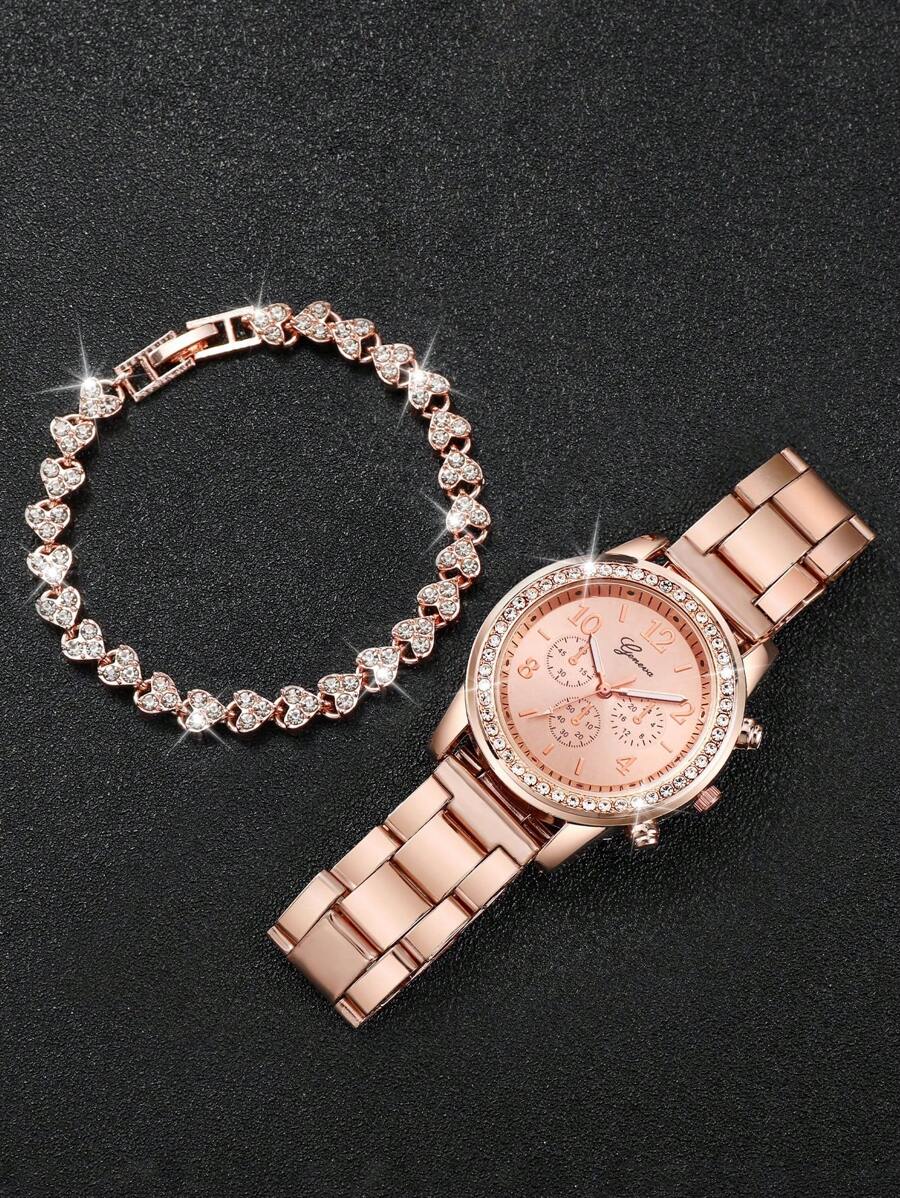 Colore di cinturino:Oro rosa