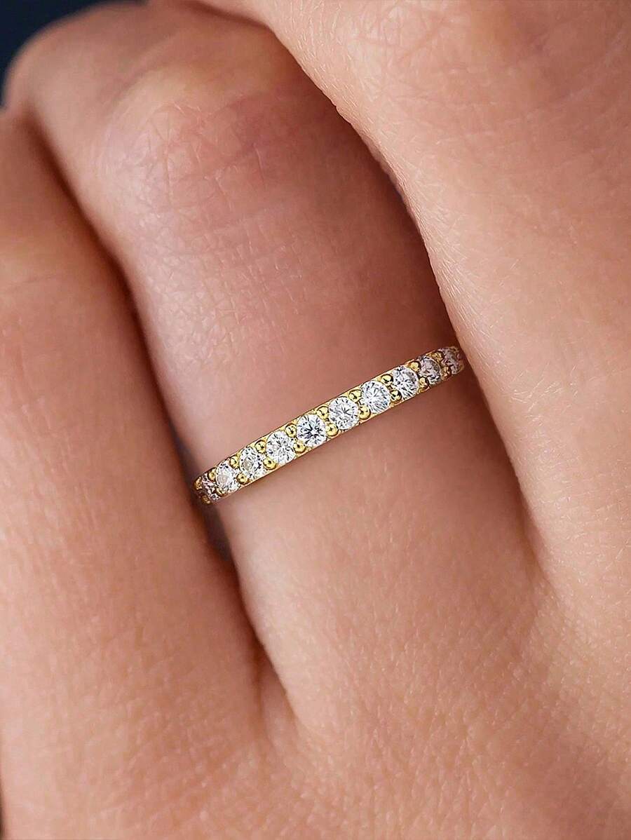 Tipo di stile:Anello di coda a corona impostato in gruppo