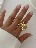 Tipo di stile:Anello irregolare con goccia d'acqua