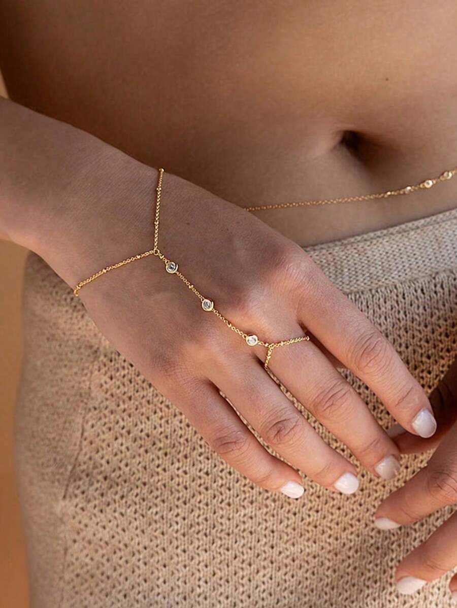 Tipo di stile:braccialetto di diamanti