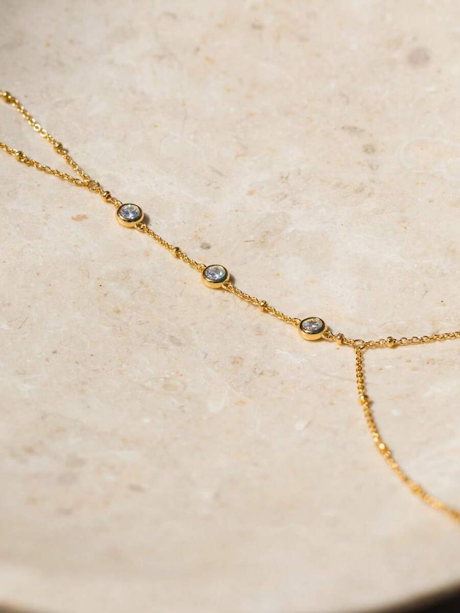 Tipo di stile:braccialetto di diamanti