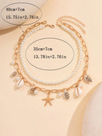 Tipo di stile:Perla imitazione + conchiglia