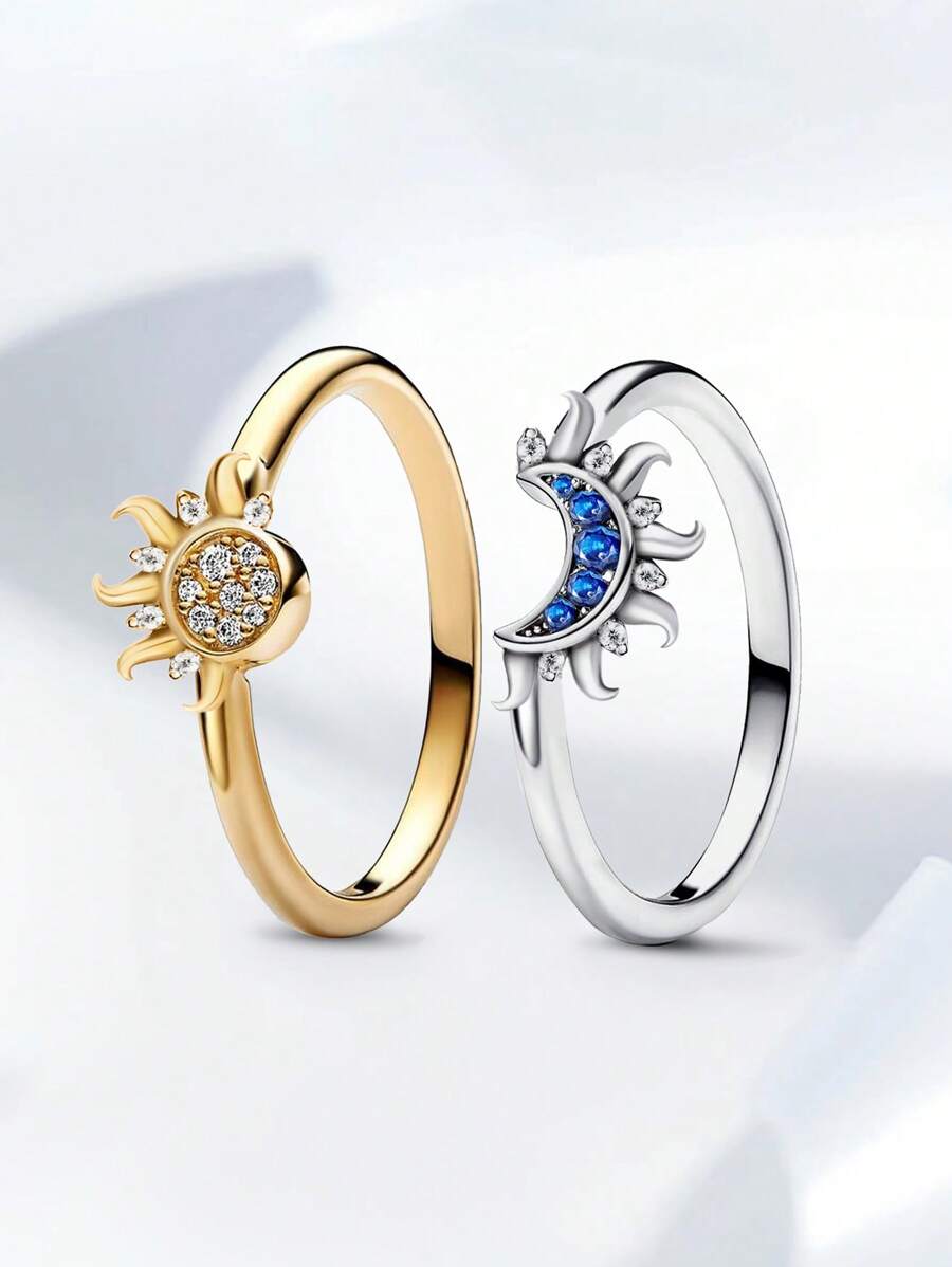 Tipo di stile:anello del sole e della luna