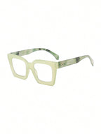 Colore della montatura:Cornice verde gelatina