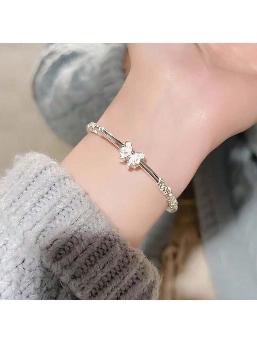 Tipo di stile:Bracciale con fiocco di fiori
