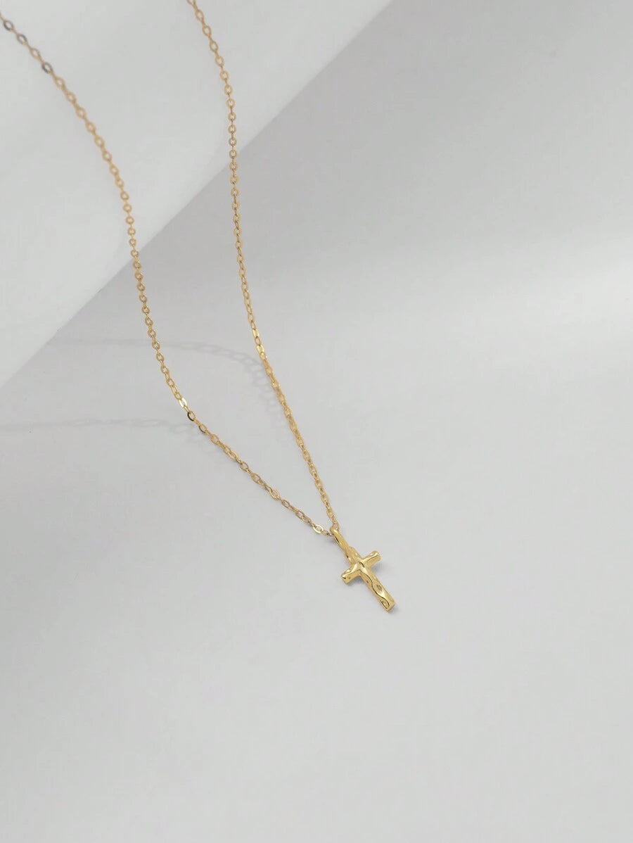 Tipo di stile:collana con croce martellata