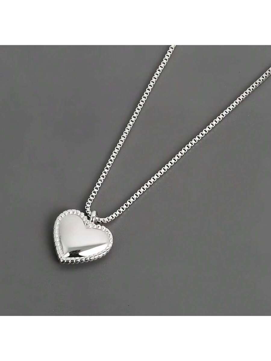 Tipo di stile:Collana a cuore in pizzo