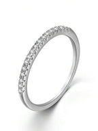 Tipo di stile:Anello con zirconi micro-pavé