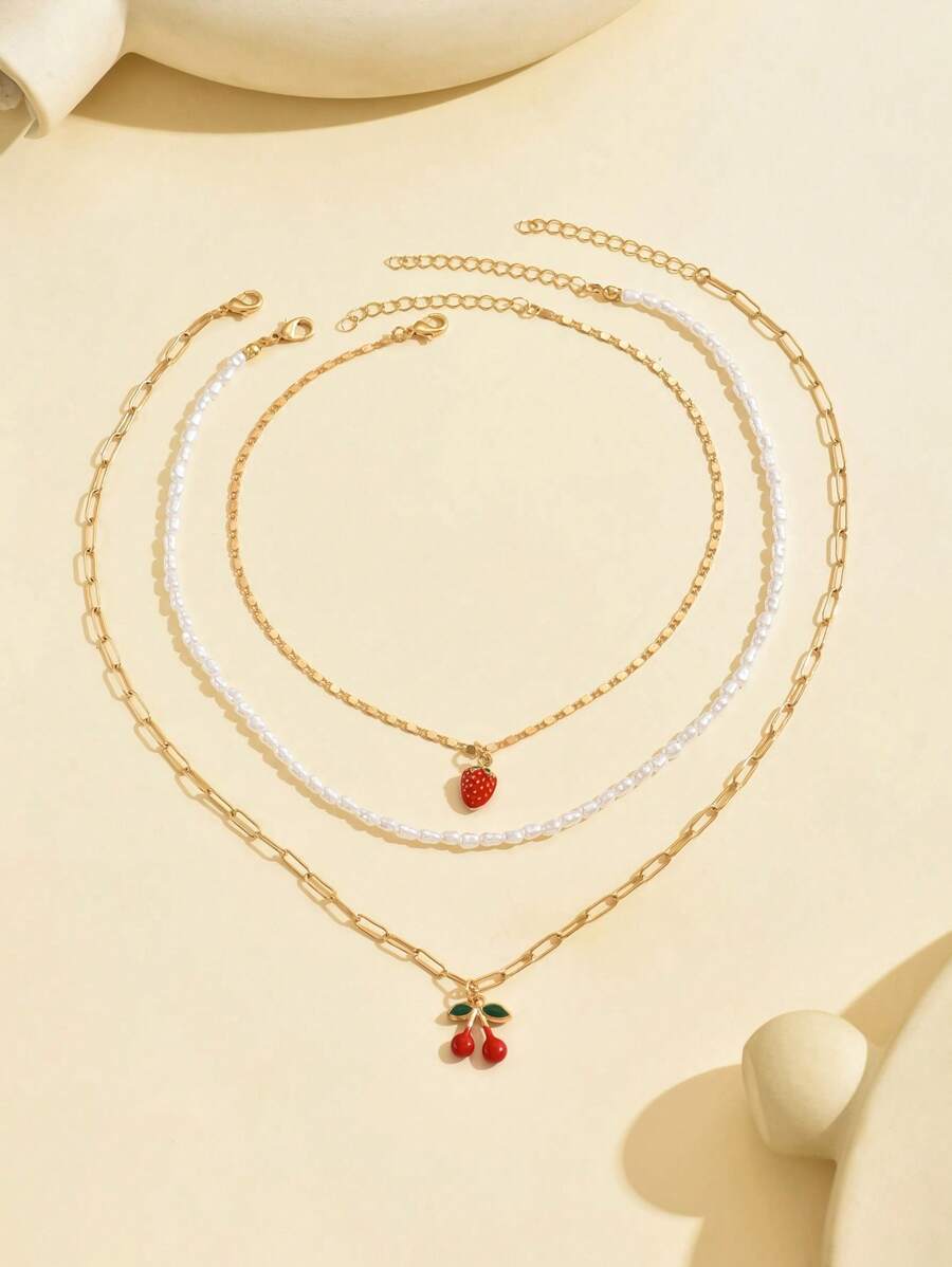 Tipo di stile:Fragola+ciliegia